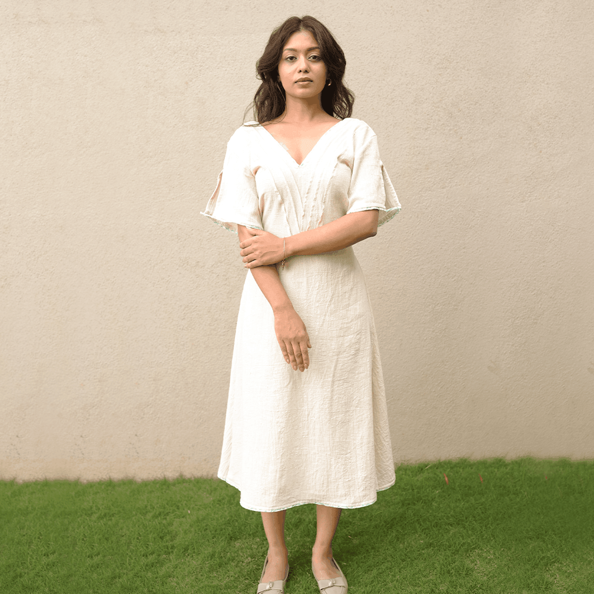 cotton dress fabric by the metre Elastane Jersey - 4 Way Stretch Dressmaking F Color:Tomato Cream Girl's Concert Dresses Mismatched Bridesmaid Dresses -