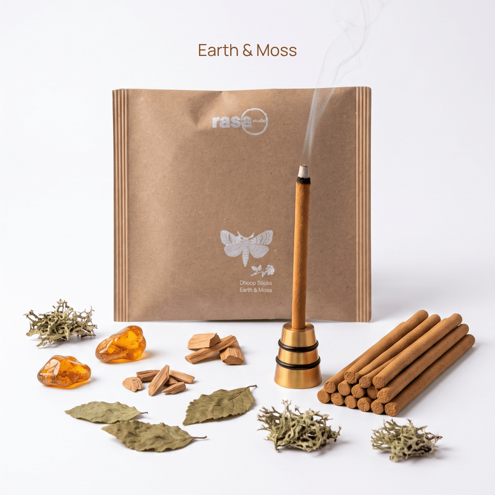 Dhoop Sticks Sample Pack with 6 Fragrances | 60 Sticks – Pooja Needs on Brown Living™. SKU: DSP6. Img 7.