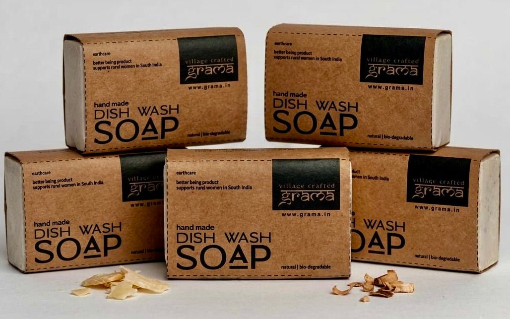 Dishwash Soap, Pack of 5 (Hot Process) – Cleaning Products on Brown Living™. SKU: 248-10801-GMA_DISHWASH_SOAP01. Img 2.