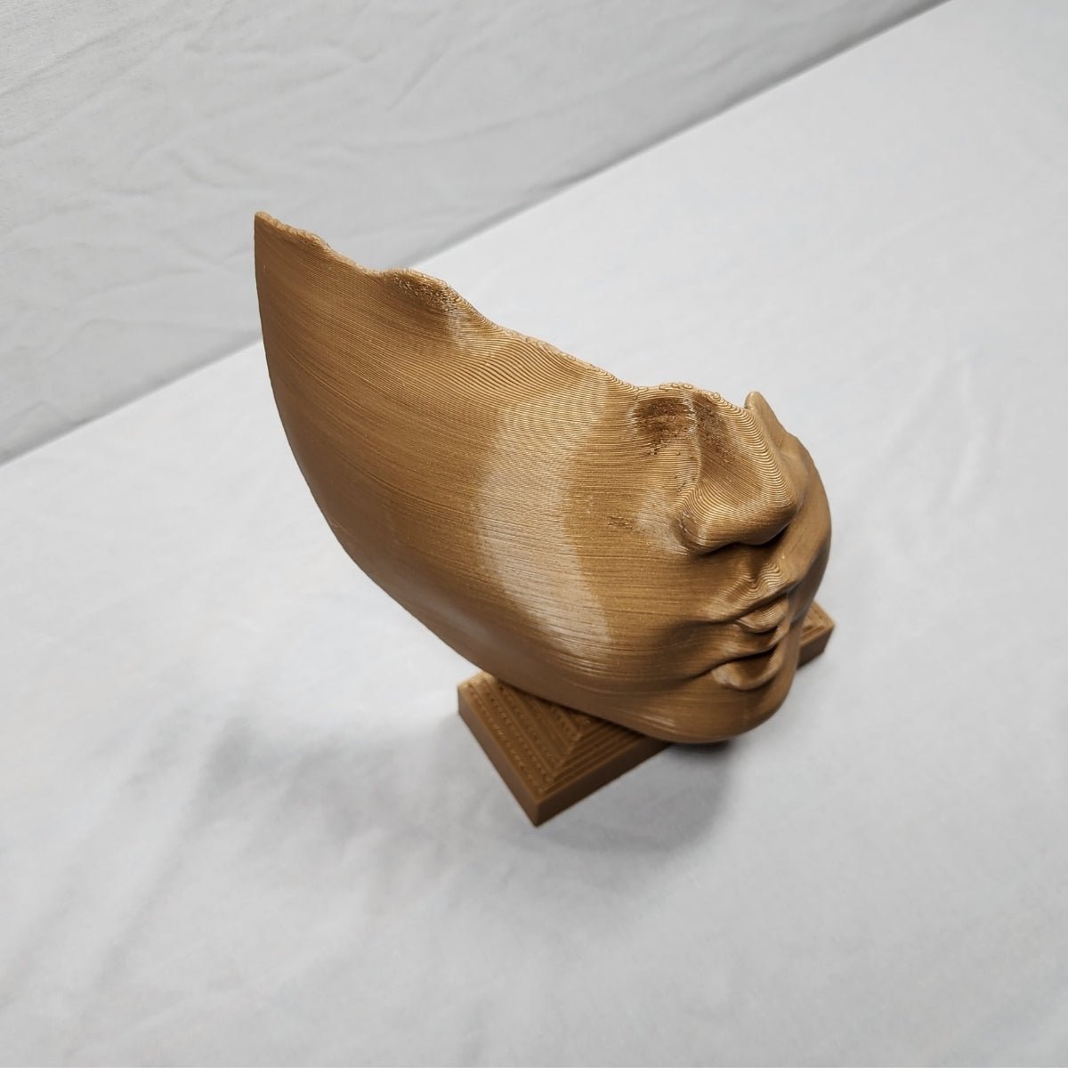 Disingenuous Prattle Plant - Based Exotic Bronze Sculpture – Home Decor on Brown Living™. SKU: DIPREDPLEBA107. Img 4.