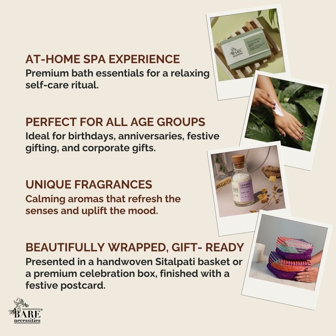 Diwali Gift Hamper with Skincare, Ladoo Candles & Chocolate – Gift Hampers on Brown Living™. SKU: BNWD010-2. Img 3.