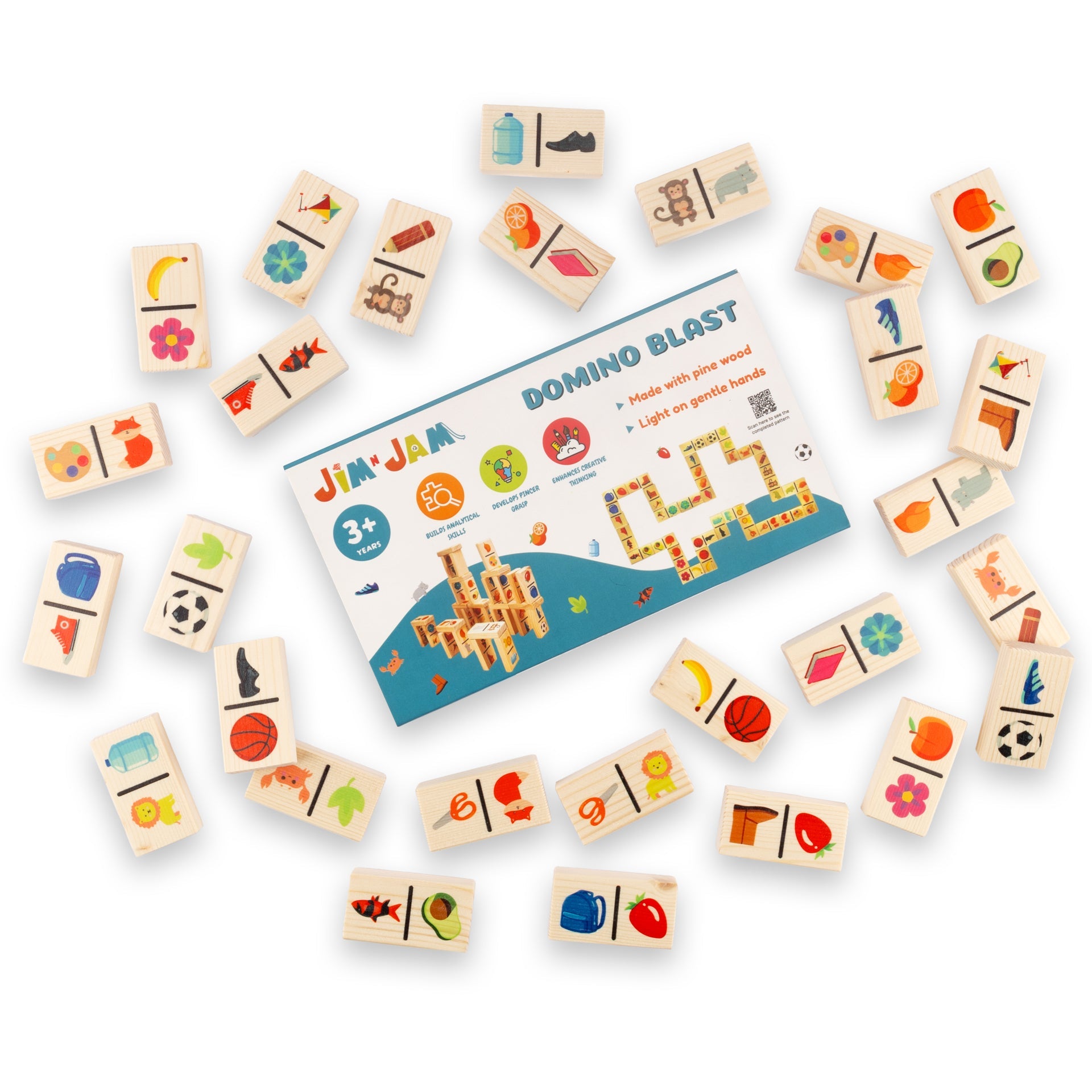 Domino Blast Educational Game | Learning Through Fun & Play by Jim