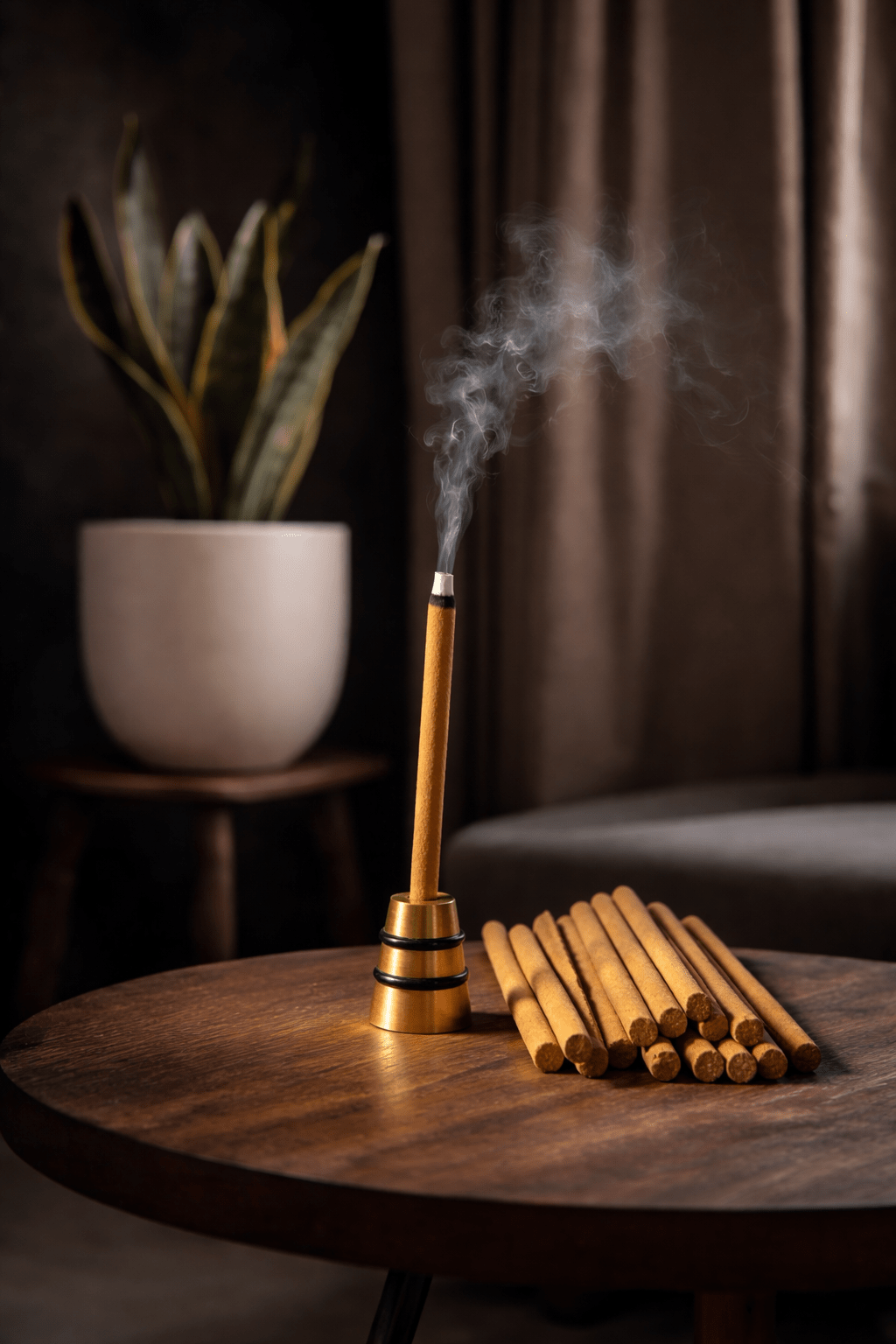 Earth & Moss Dhoop Sticks | Fresh & Grounding Incense – Pooja Needs on Brown Living™. SKU: EMDS01. Img 3.