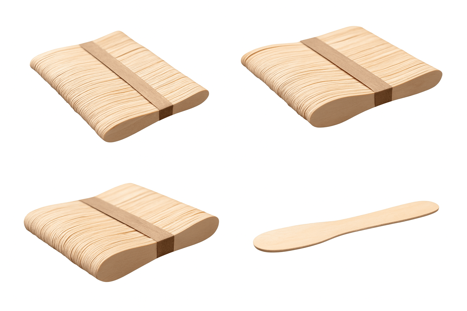 Eco - Friendly Ice Cream Spoon | Made with Sugarcane | Pack of 10,000 – Cutlery on Brown Living™. SKU: CLEC-44. Img 2.