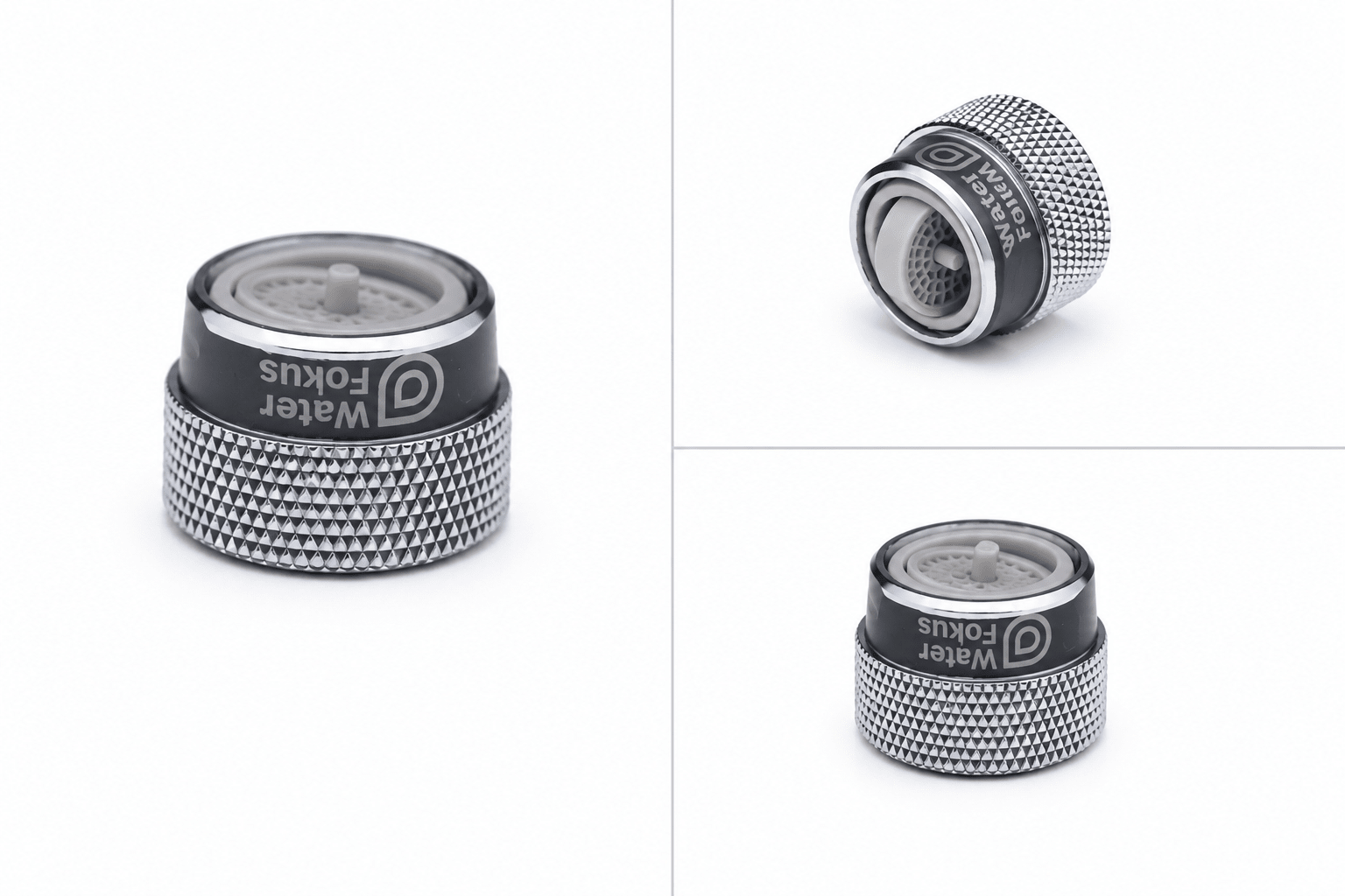 Ecoduo Flipflow 4.5 Lpm Ac Dual-Mode Aerator | Flip Switch – Water Saving Device on Brown Living™. SKU: WF-ED-FF-045-AC-P1n. Img 1.