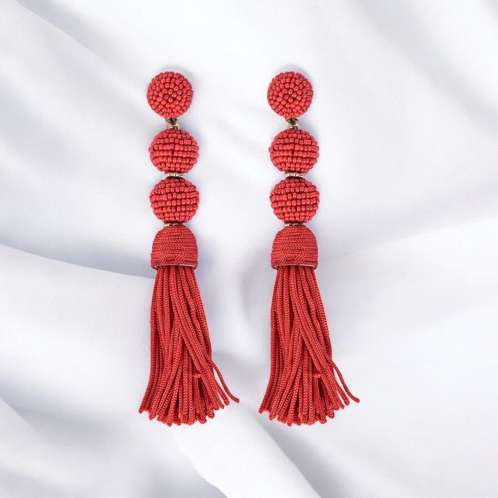 Elegant Gold - Tone Earrings with Crystals and Gems – Womens Earrings by Bamboology available on Brown Living™. Midnight - Earring . SKU: MIDNIGH - EARRING. Img 43.