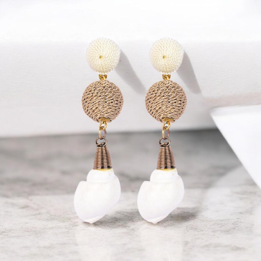 Elegant Gold - Tone Earrings with Crystals and Gems – Womens Earrings by Bamboology available on Brown Living™. Red - Tassel - Earring . SKU: RED - TASSE - EARRING. Img 48.