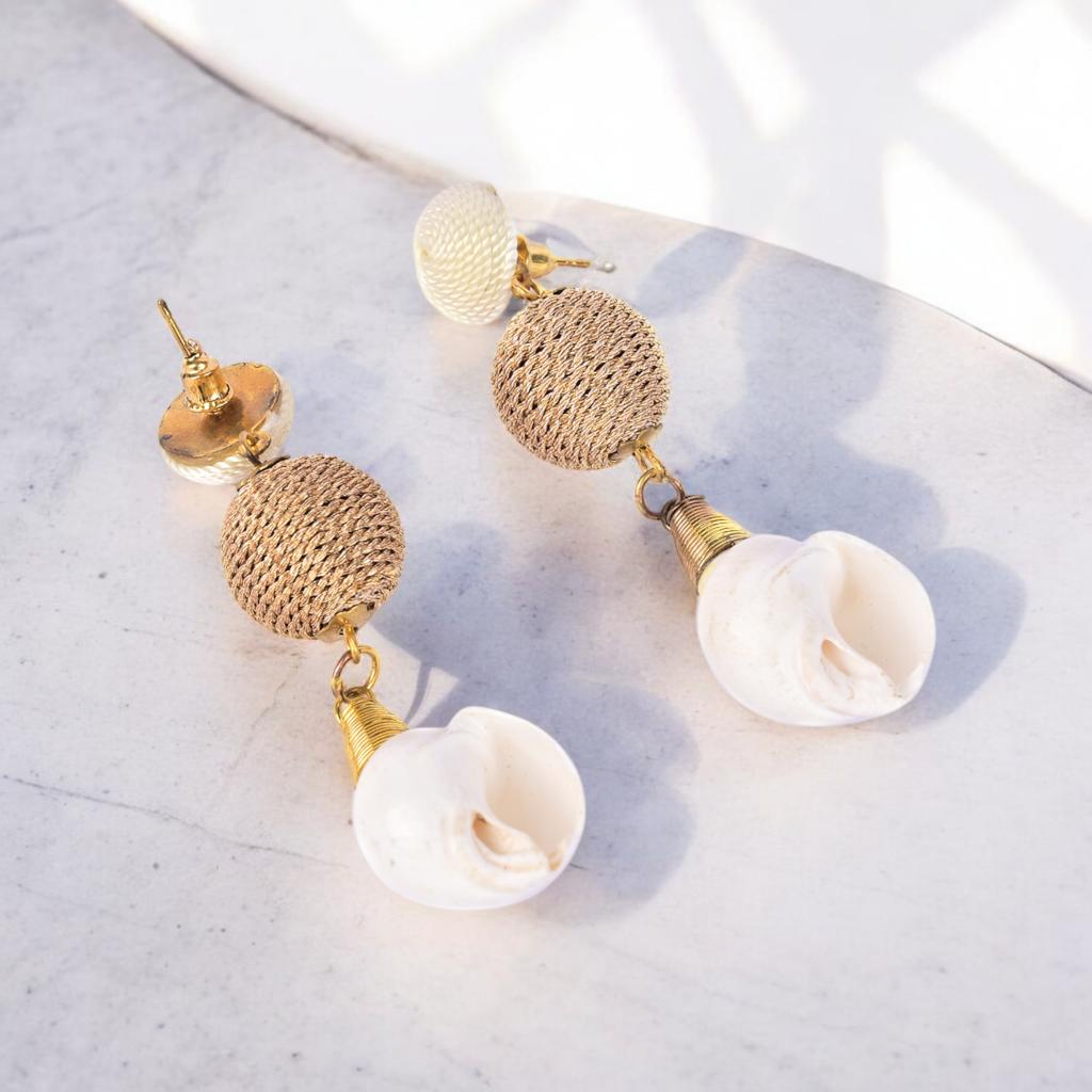 Elegant Gold - Tone Earrings with Crystals and Gems – Womens Earrings by Bamboology available on Brown Living™. Red - Tassel - Earring . SKU: RED - TASSE - EARRING. Img 51.