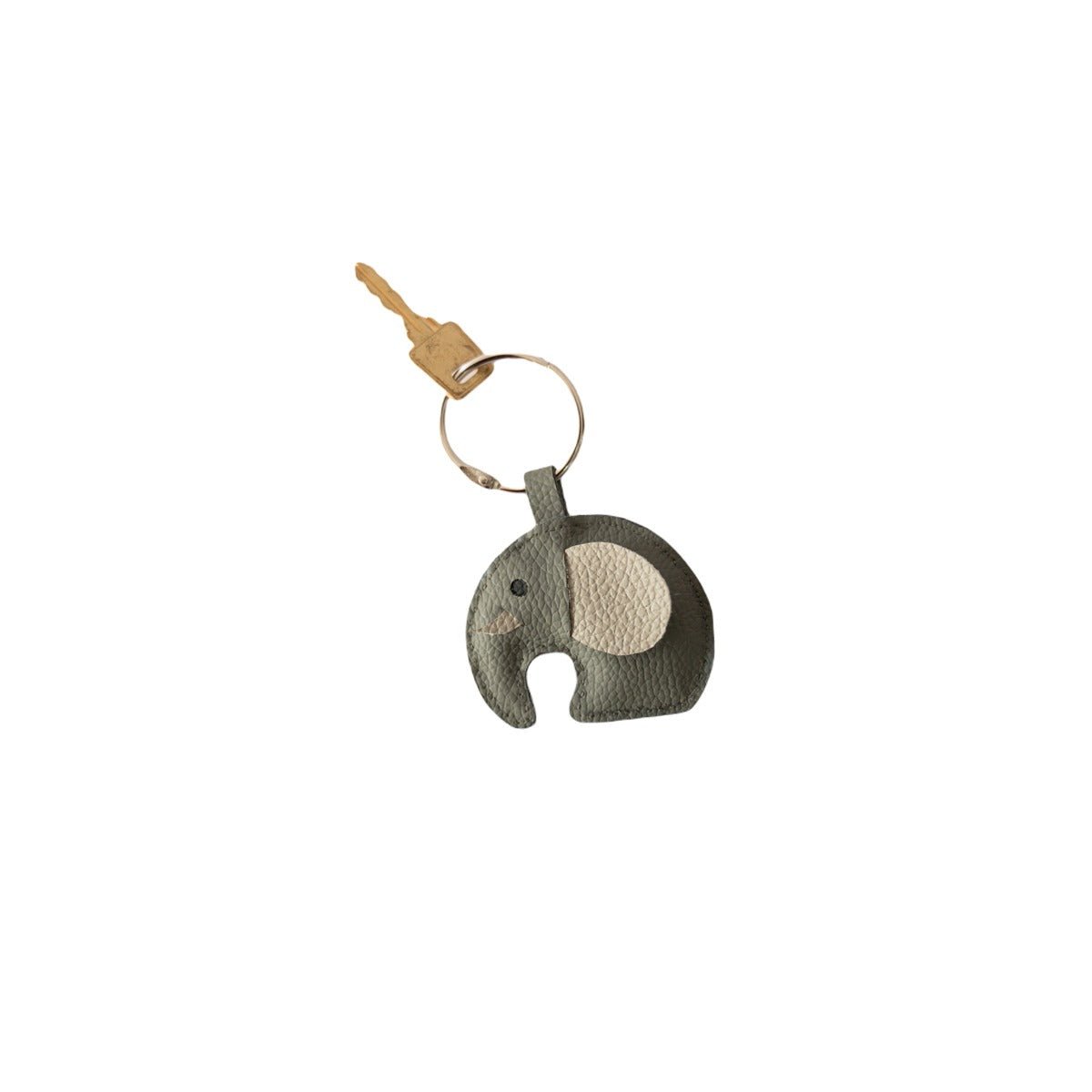 Elephant Key Chain – Eco - Friendly and Artisanal – Gift on Brown Living™. SKU: KC003. Img 2.