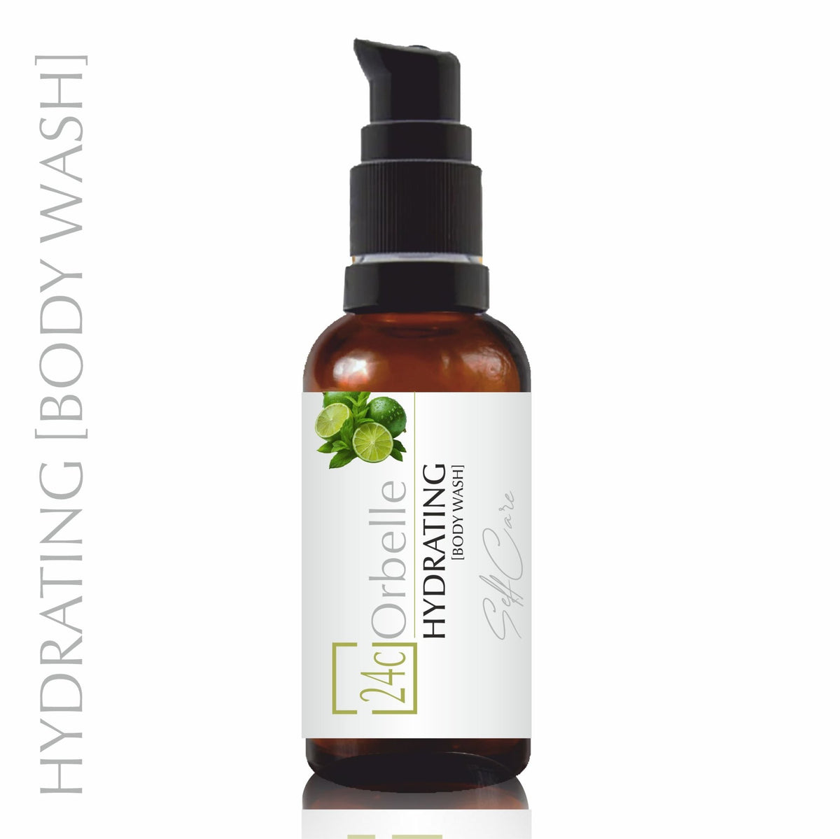Elixir Hydrating Body Wash with Aloe Vera & Natural Extracts | 200ml – Body Wash on Brown Living™. SKU: 24-HBW-200ML. Img 1.