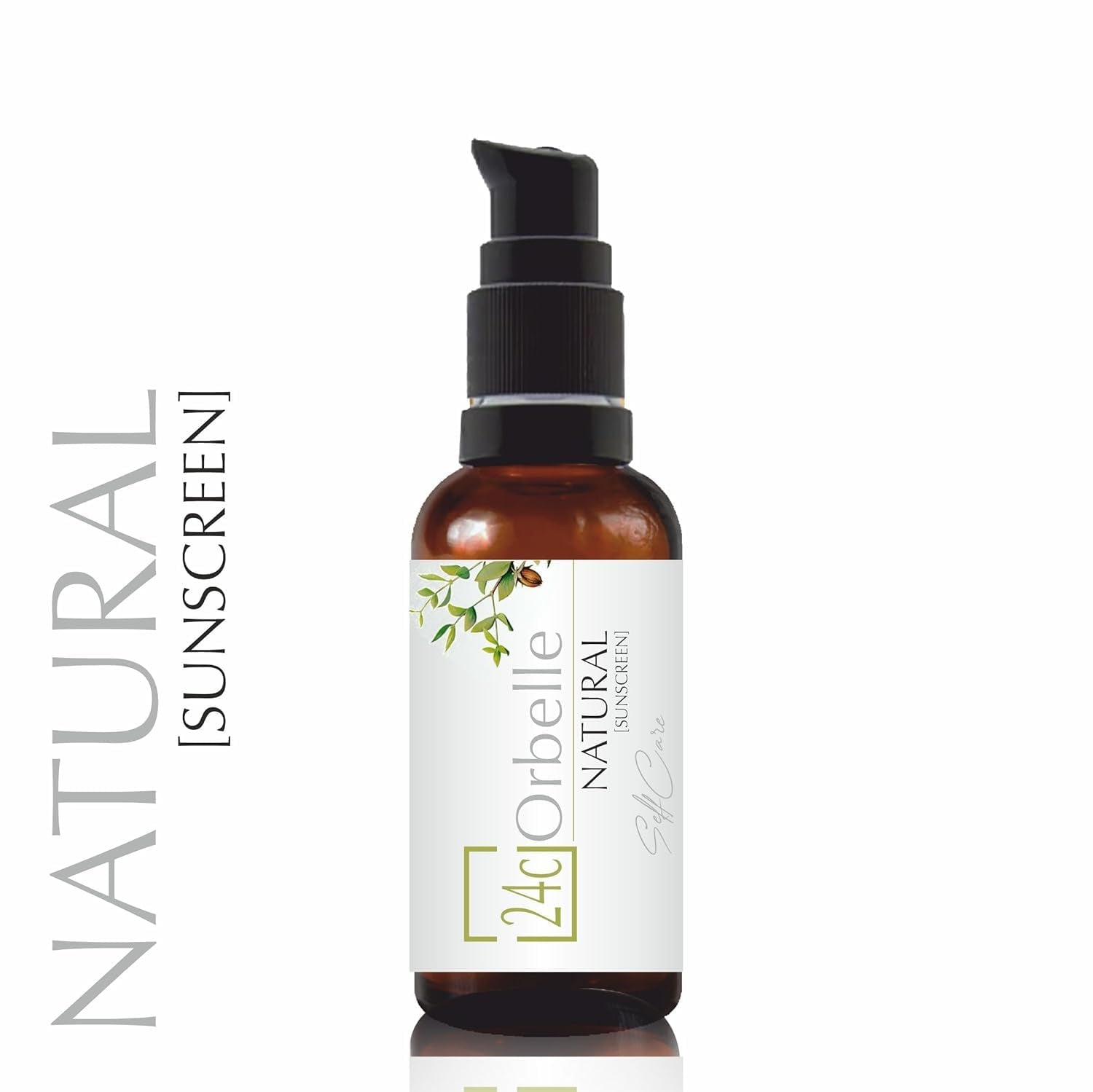 Elixir Natural Sunscreen Broad Spectrum UVA & UVB Protection - 50ml – Sunscreen Lotion on Brown Living™. SKU: 24-NL-SS-50ML. Img 1.