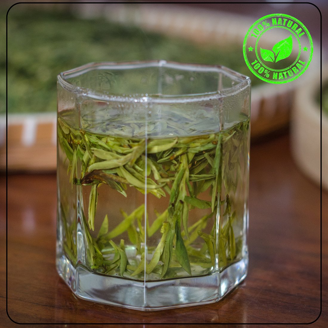 Energy China Longjing Leaf - A Pan - Roasted Green Tea for Energy and Health | Verified Sustainable by Brown Living™