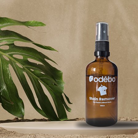 Fabric Stain Remover | Bleach and Sulfate free| 100ml – Cleaning Products on Brown Living™. SKU: odebo - 5. Img 1.