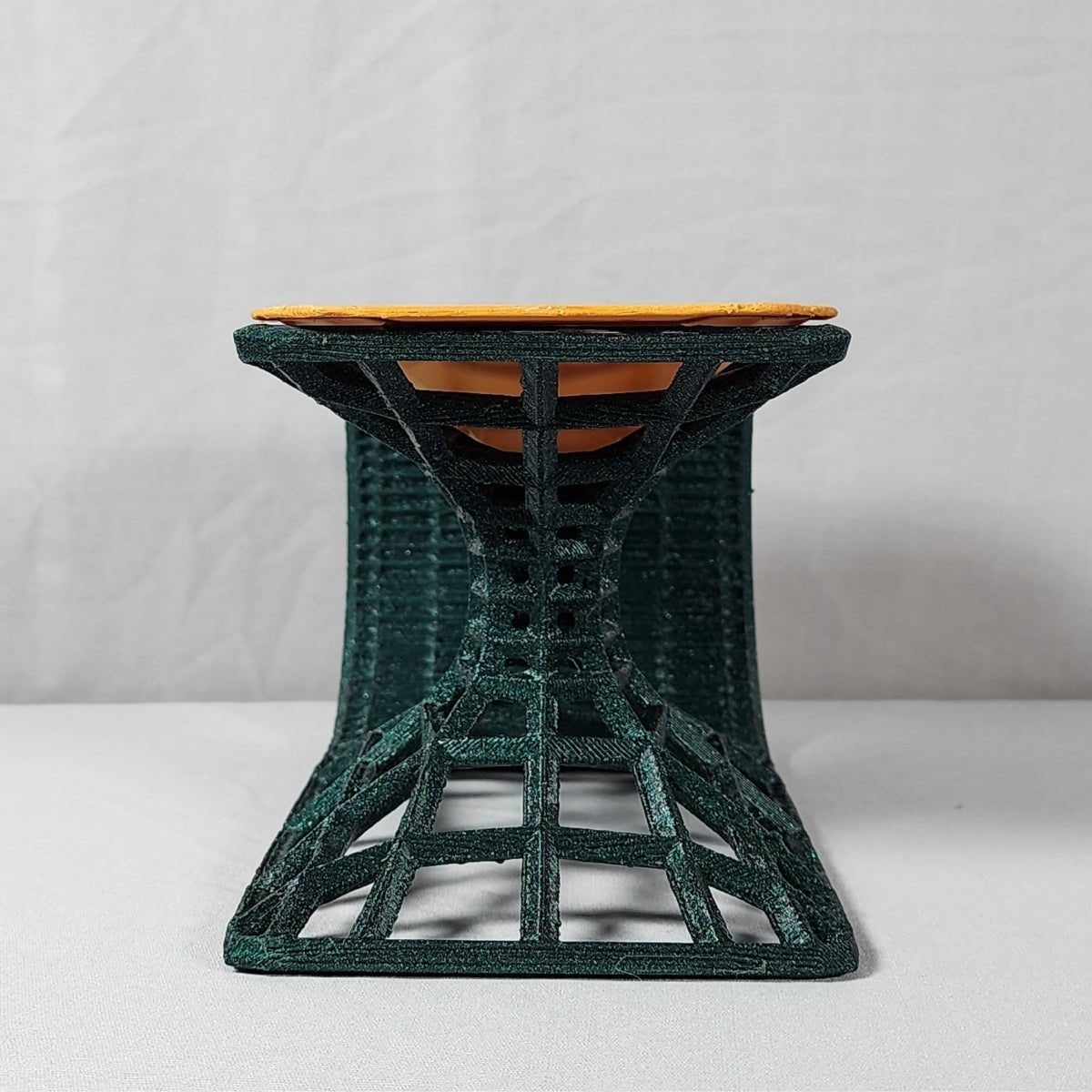 Fathomless Wormhole – Plant - Based Gold & Green Tray – Home Decor on Brown Living™. SKU: FAWOEDPLTNA108. Img 4.