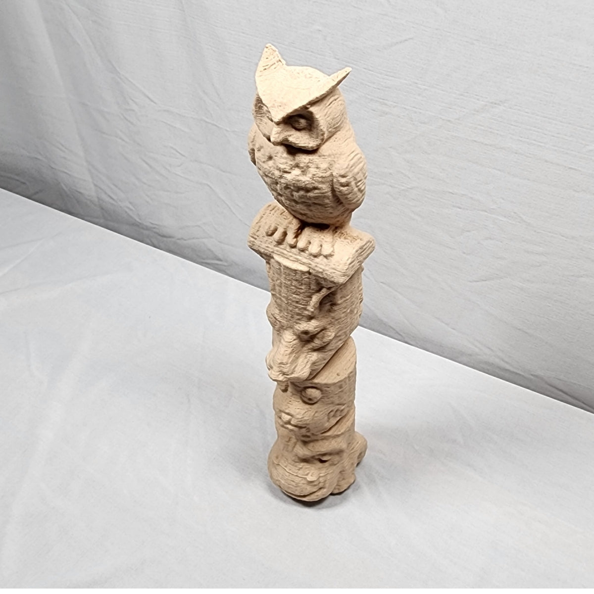 Fauna Odyssey – Plant - Based Light Wood Sculpture – Home Decor on Brown Living™. SKU: FAODEDPLLWA110. Img 3.