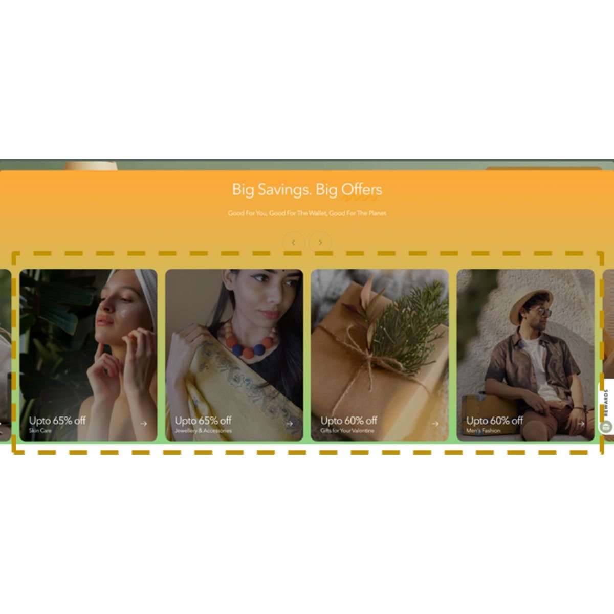 Featured Brand Block - Bottom 4 Spots – Website Promotion Services on Brown Living™. SKU: BLCFG_FBB_B4. Img 1.