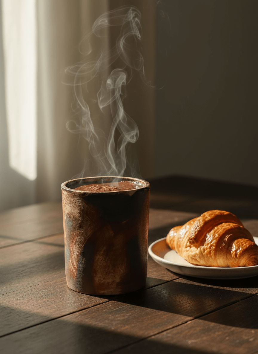 Fired Earth Kulladh – Set of 2 | Handcrafted Clay Tea Cups – Cups & Saucers on Brown Living™. SKU: CTS1_N. Img 4.