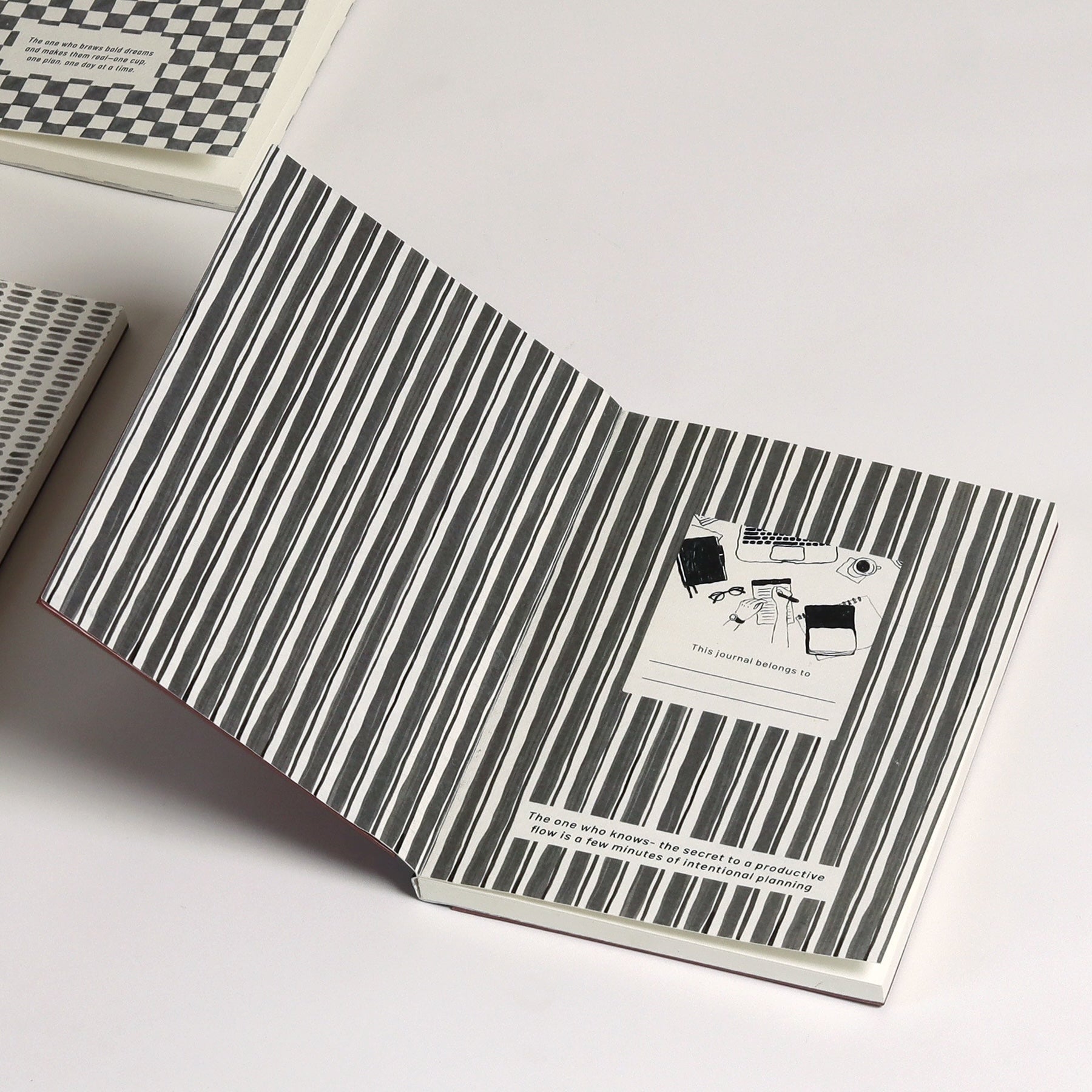 Focus & Flow Intentional Productivity Planner For Goals & Tasks – Organizers & Planners on Brown Living™. SKU: KOI-DR-RB-004. Img 2.