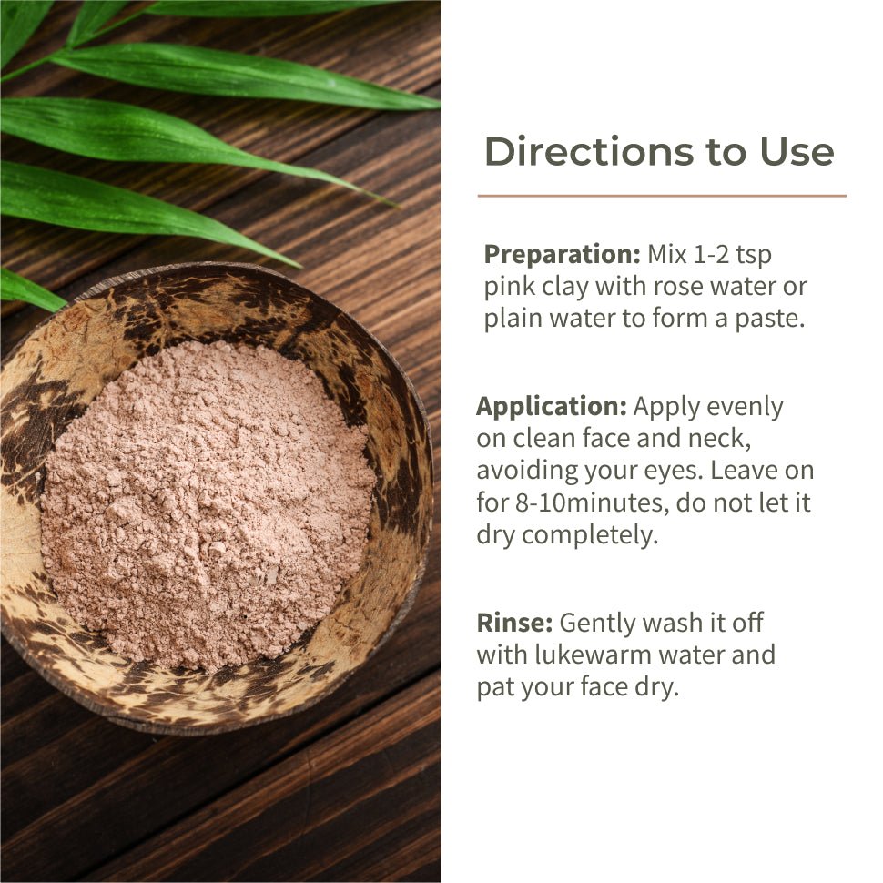 French Pink Clay | Gentle Detox Clay | Skin Brightening | 80g – Face Mask by Ecotyl available on Brown Living™. . SKU: ECOTYL00043. Img 4.