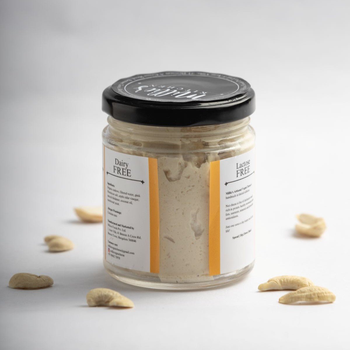 Fresh Mozzarella – Soft, Melty Vegan Cheese Made from Organic Cashews – Jams & Spreads on Brown Living™. SKU: SC04MZ. Img 5.