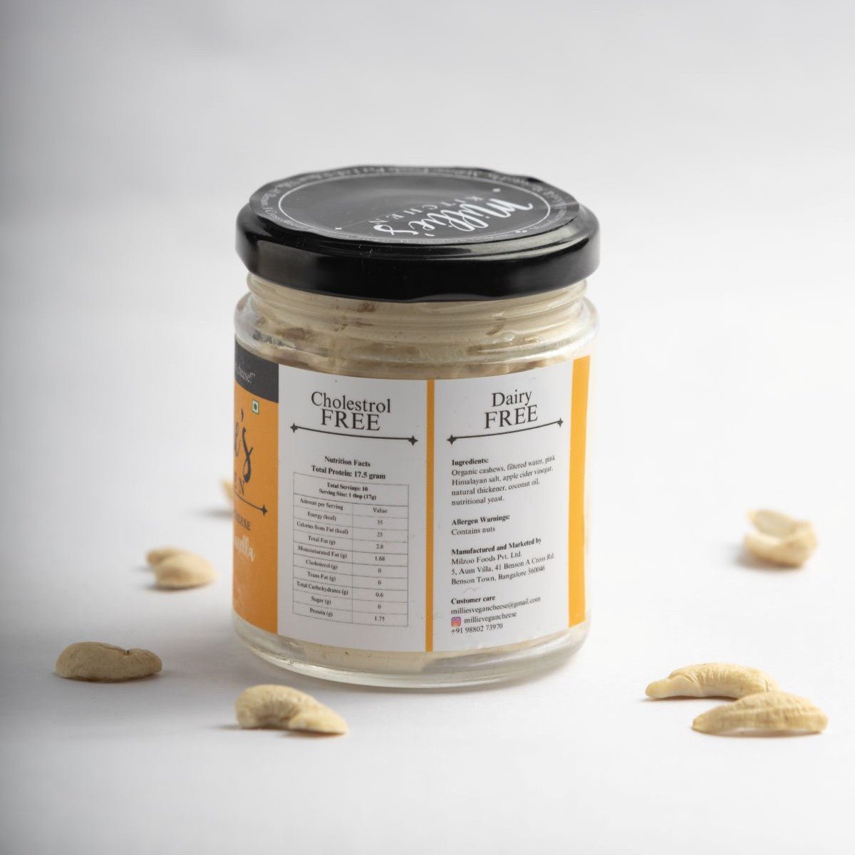 Fresh Mozzarella – Soft, Melty Vegan Cheese Made from Organic Cashews – Jams & Spreads on Brown Living™. SKU: SC04MZ. Img 3.