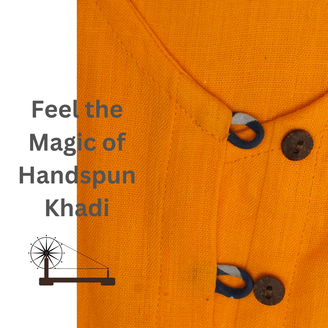 Gendaphool Kurta Pant Set for girls – Kids Ethnic Sets on Brown Living™. SKU: SK-12N. Img 3.