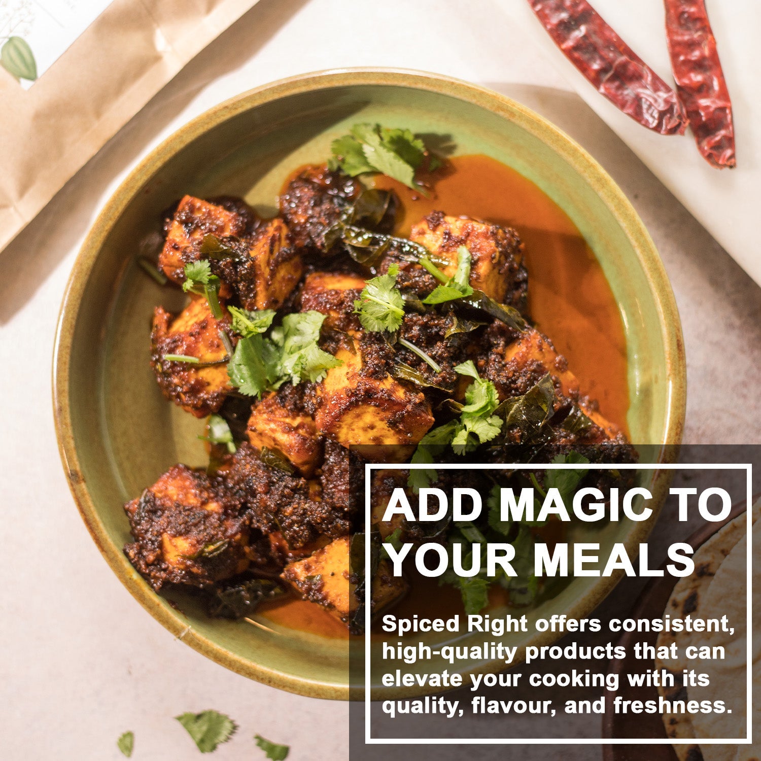 Ghee Roast Masala - Mangalorean Spice Blend, No Fillers – Seasonings & Spices on Brown Living™. SKU: SRAWB. Img 7.