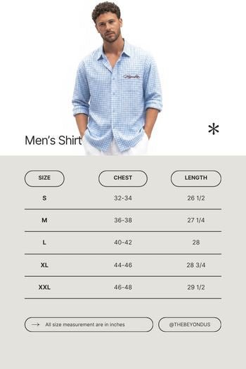Gingham Men's Shirt | Classic Cotton Casual Shirt – Men Shirt on Brown Living™. SKU: M-CHECKS-SHIRT-GREY-M1. Img 10.