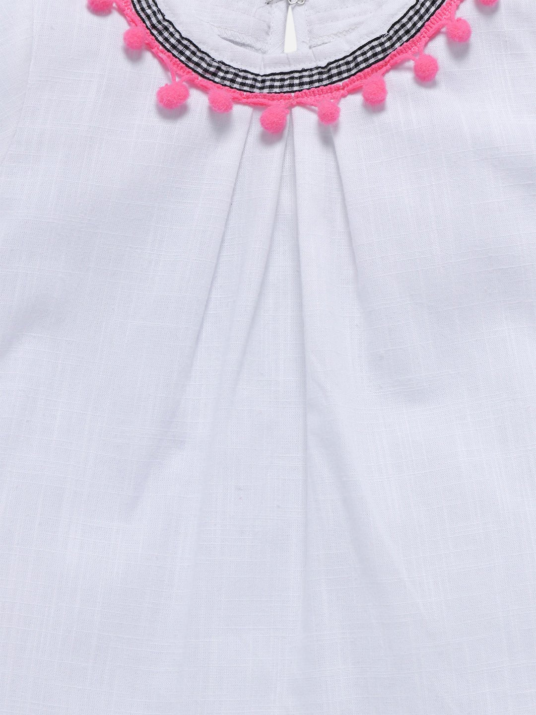 Girls Aztec Top & Shorts Set Regular Fit – Stylish Outfit for Kids – Kids Daywear Sets on Brown Living™. SKU: PG121_1. Img 4.