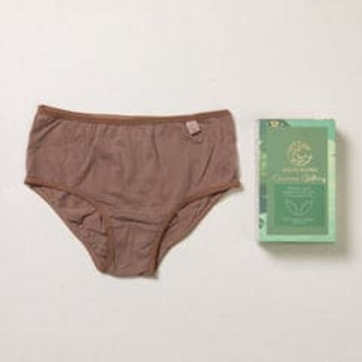 Girls Organic Briefs – Plant Dyed, Anti - Microbial (Pack of 3) – Kids Inner Wear on Brown Living™. SKU: BVG010MGYB9. Img 3.