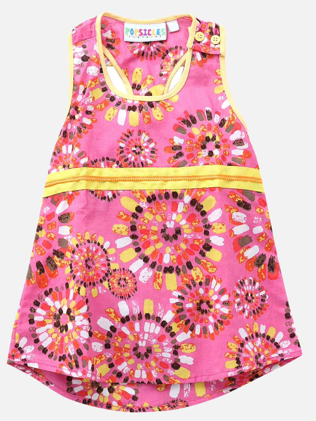 Girls Rouge Top & Shorts Set Regular Fit – Stylish Summer Outfit – Kids Shirts on Brown Living™. SKU: PG032_1. Img 2.