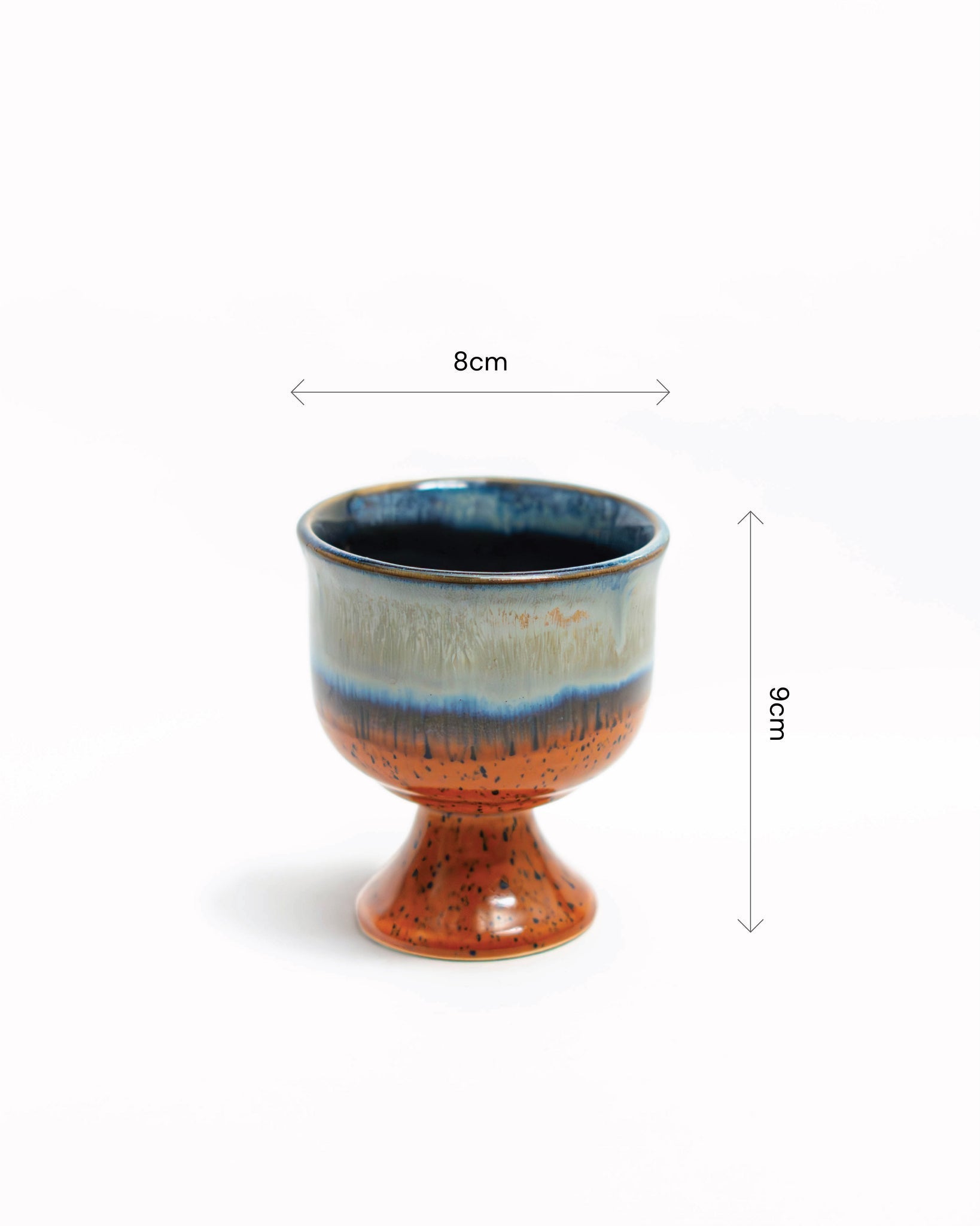 Glace Dessert Cup Set of 2 | Elegant Glassware for Serving Desserts – Serving Set on Brown Living™. SKU: MS-SRV-0023. Img 4.