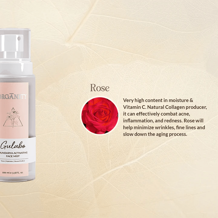Gulabo - Soundarya Activating Face Mist – Face Toner on Brown Living™. SKU: ORG - FM - GULABO - 100. Img 3.