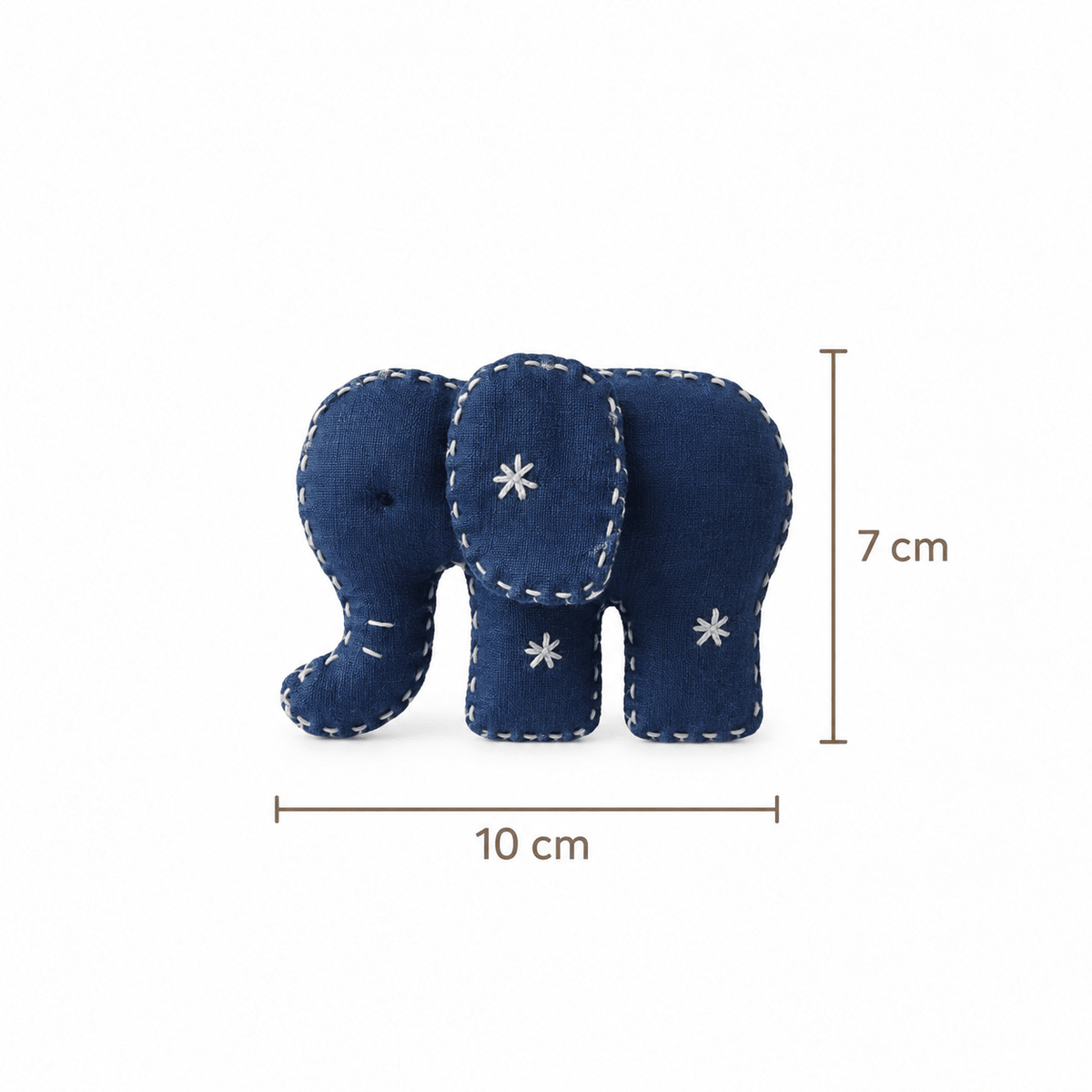 Haathi Elephant-Shaped Curtain Tieback for Home Decor – Curtain Holdbacks & Tassels on Brown Living™. SKU: BO01. Img 3.