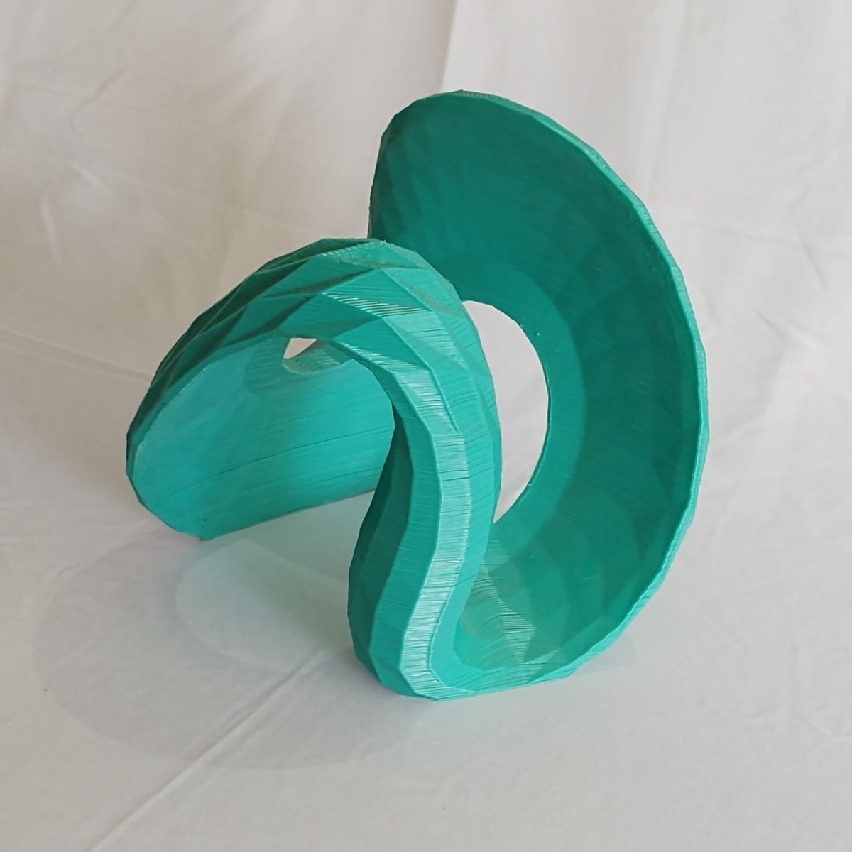 Halcyon Ubiquity Plant - Based Seafoam Green Sculpture – Home Decor on Brown Living™. SKU: HAUBEDPLAGA081. Img 4.