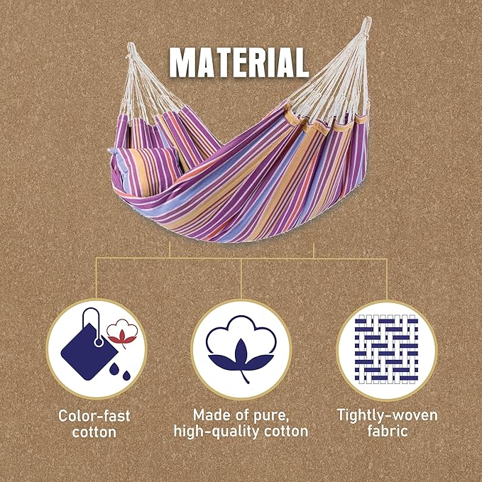 Hammock in a Bag | Jhula for Adults & Kids | Lightweight Camp Swing – Indoor & Outdoor Play Equipments on Brown Living™. SKU: TRH-S-Belize. Img 3.