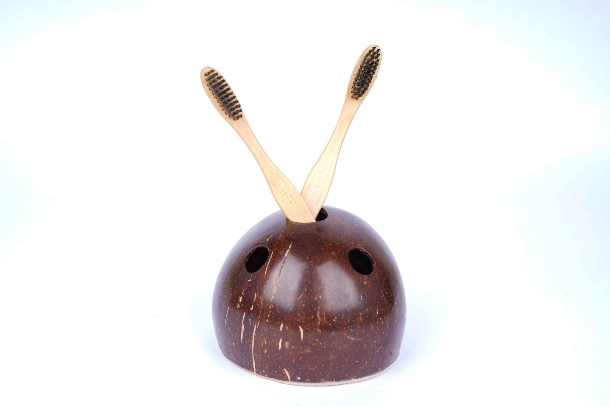 Handcrafted Brush Holder – Multi - Purpose Organizer for Home & Office – Bath Accessories on Brown Living™. SKU: KOTT005. Img 1.