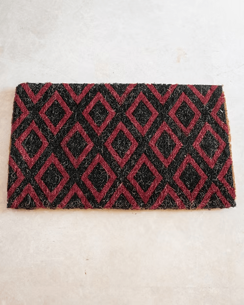Handcrafted Kerala Coir Mat | Eco - Friendly Natural Door & Floor Mat – Mats & Rugs on Brown Living™. SKU: ANTHCKCMDRBCMHH. Img 7.