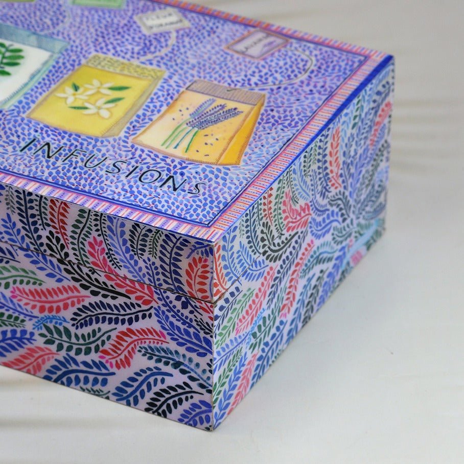 Handcrafted Organizer Box | Jewellery Box – Organizers on Brown Living™. SKU: MJ00098BXM. Img 2.