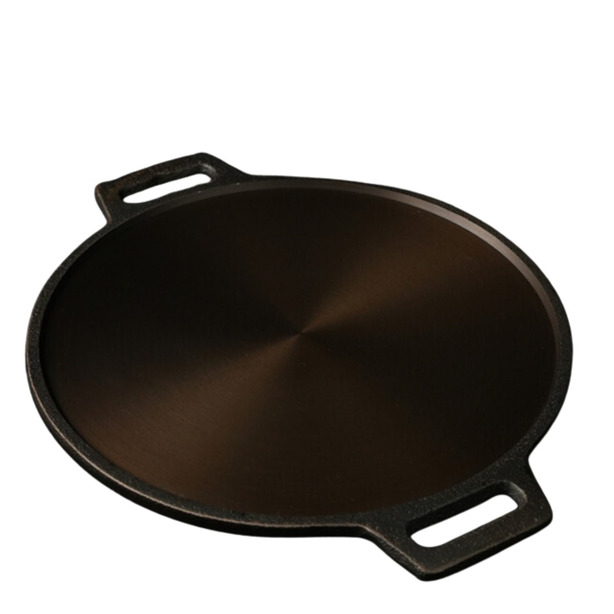 Handmade Cast Iron Combo (Kadai + Dosa Tawa + Skillet) – Cookware on Brown Living™. SKU: CastIron - Combo - 6 - 7750g - packof3. Img 3.