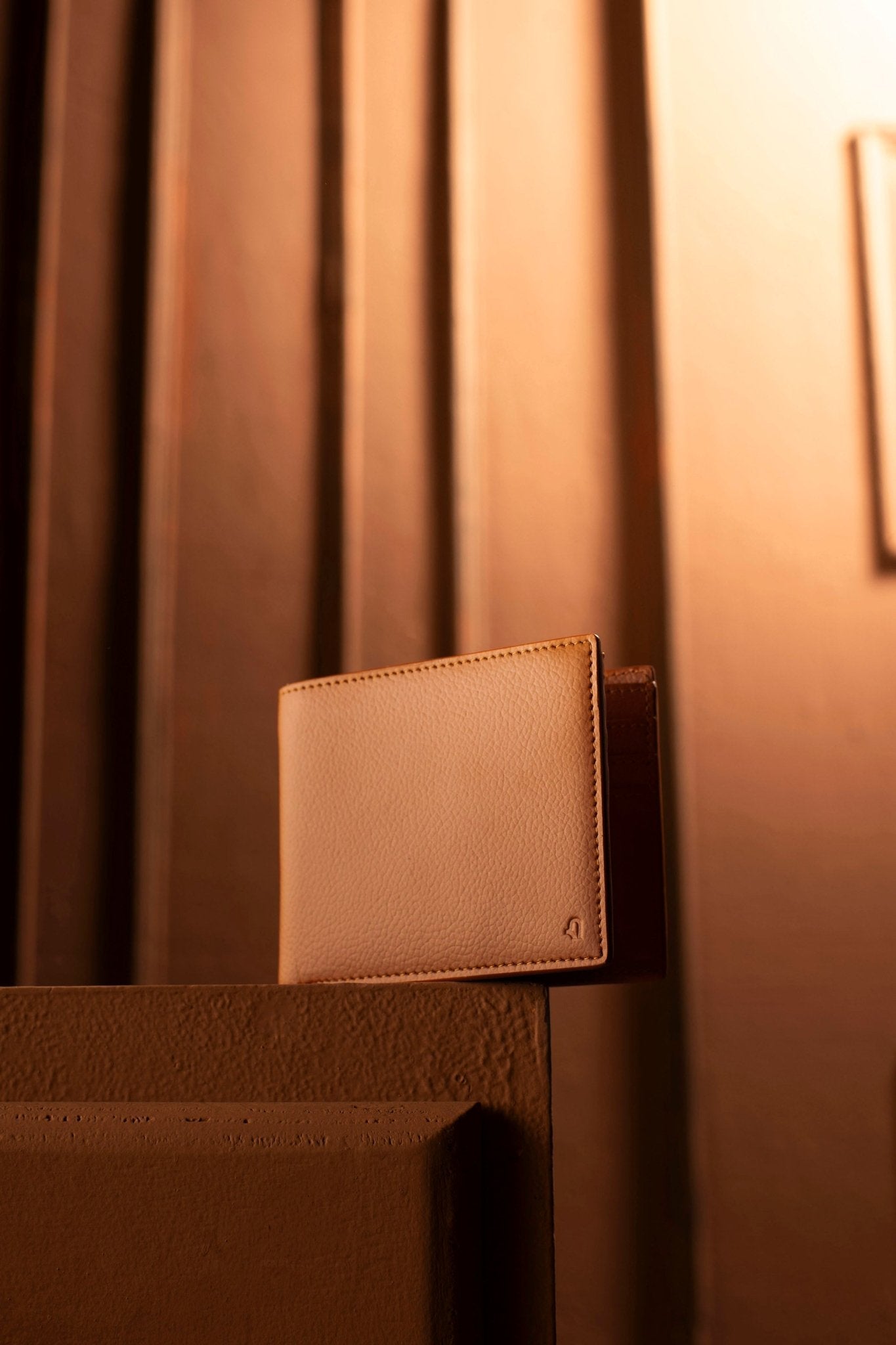 Handmade Classic Bifold Wallet for Everyday Use – Wallet on Brown Living™. SKU: BL-WAL-BRN-002. Img 12.