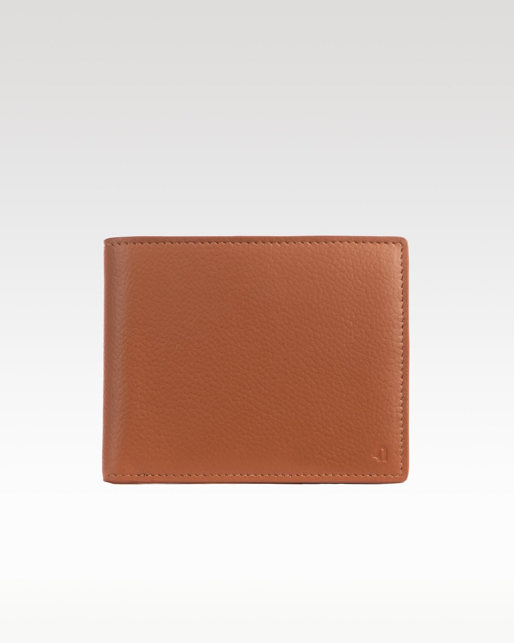 Handmade Classic Bifold Wallet for Everyday Use – Wallet on Brown Living™. SKU: BL-WAL-BRN-002. Img 8.