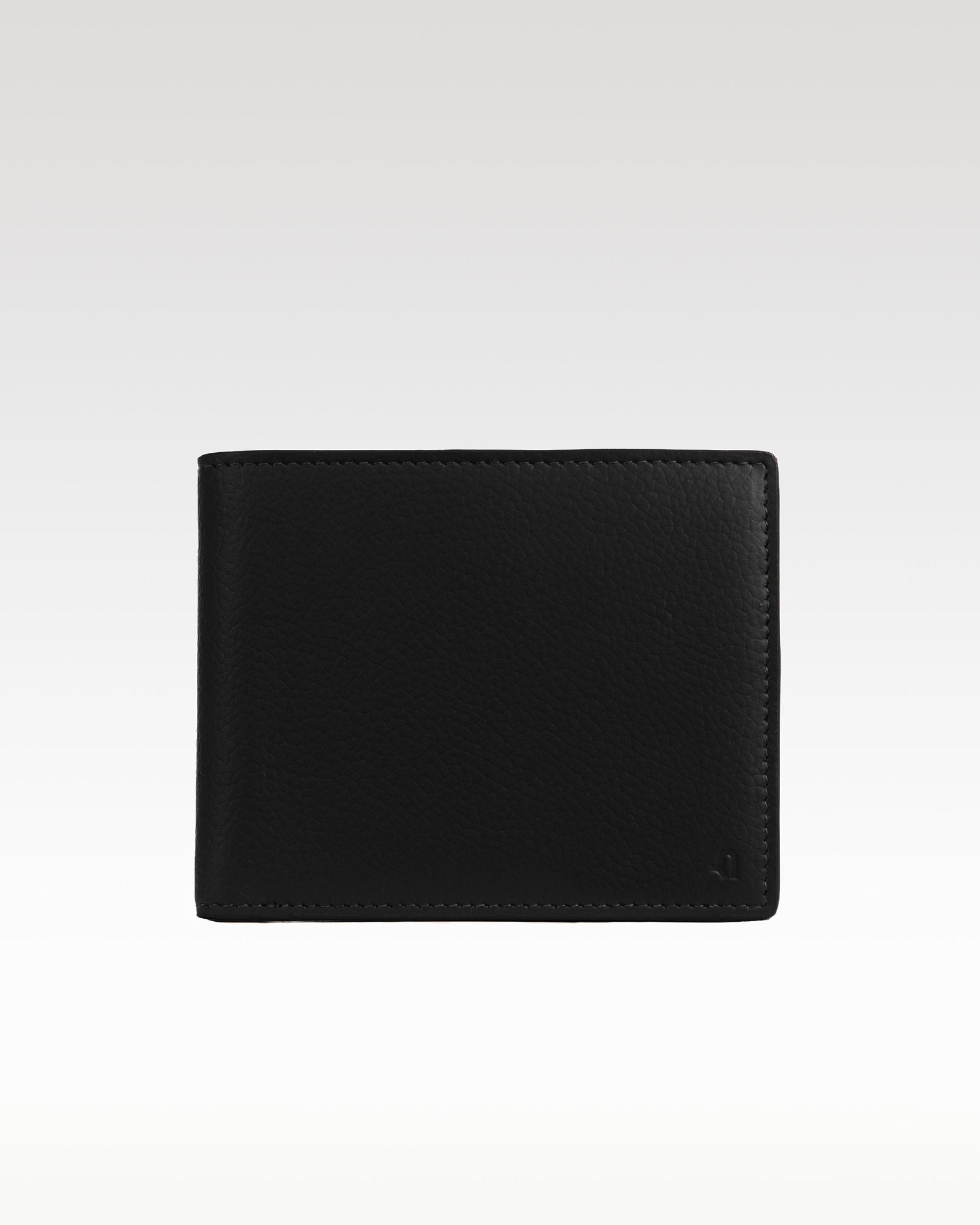 Handmade Classic Bifold Wallet for Everyday Use – Wallet on Brown Living™. SKU: BL-WAL-BRN-002. Img 4.