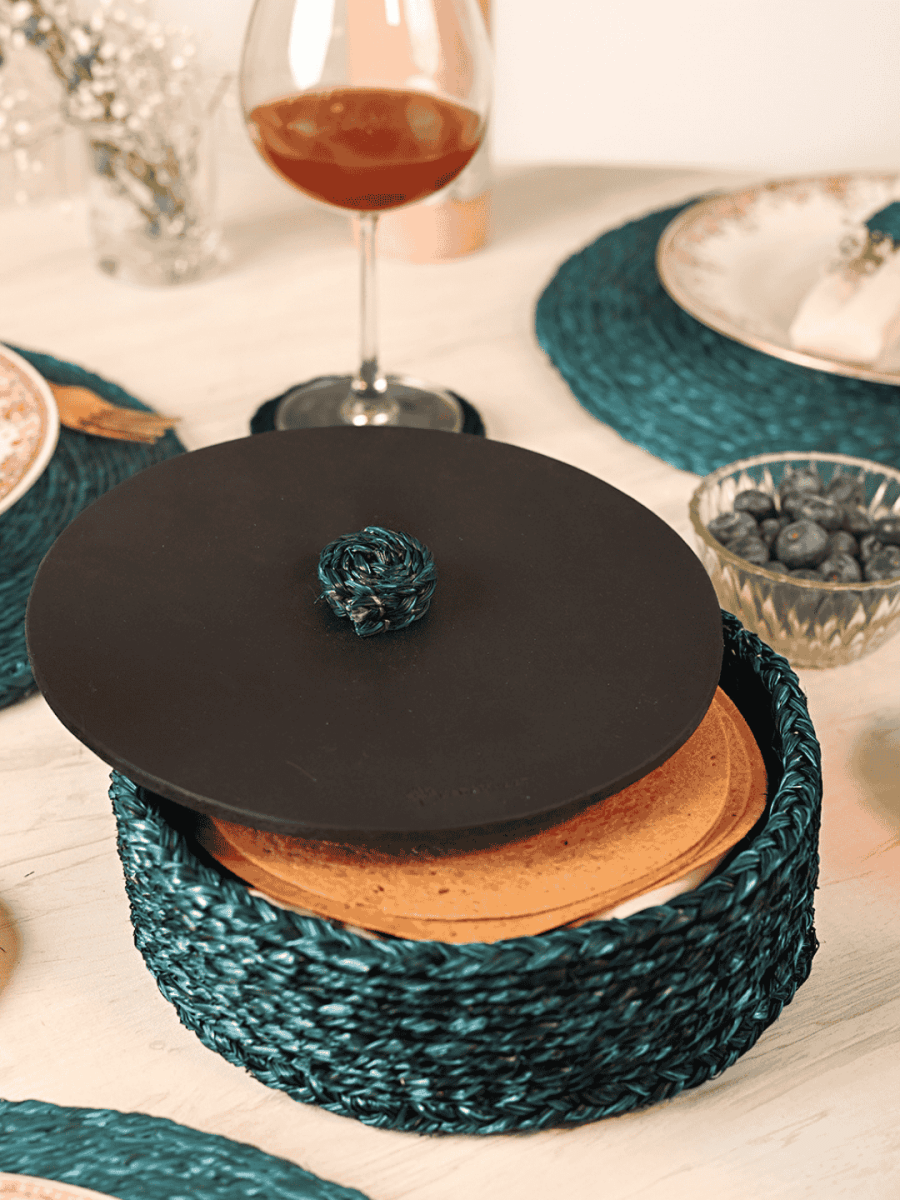Handmade Sabai Grass Roti Box – Baskets & Boxes on Brown Living™. SKU: SB35ING - NEW. Img 10.