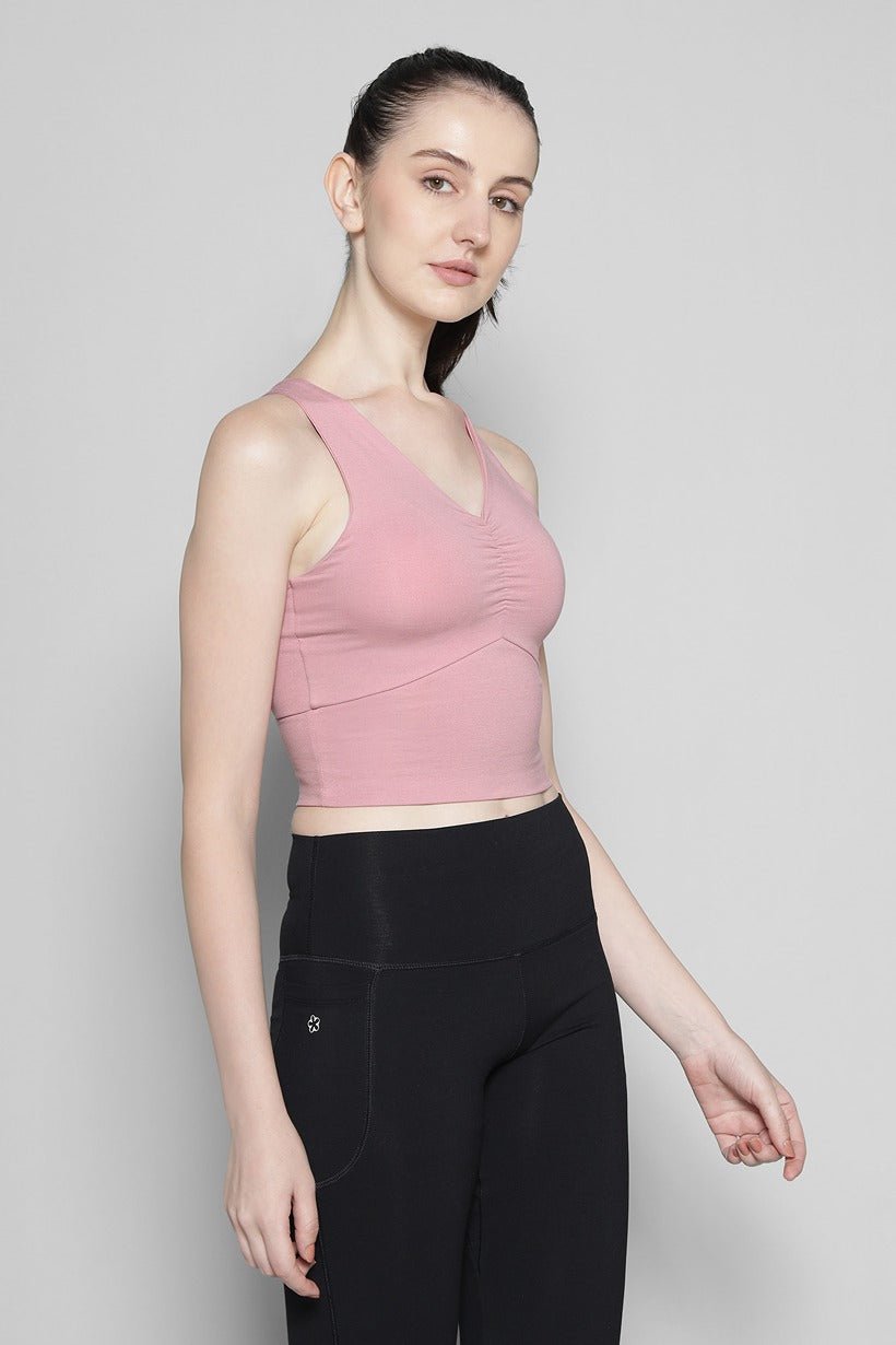 Hannah Athletic Padded Tank –Supportive & Stylish Activewear for Women – Sports & Games on Brown Living™. SKU: ELHNTPPNKXS. Img 7.