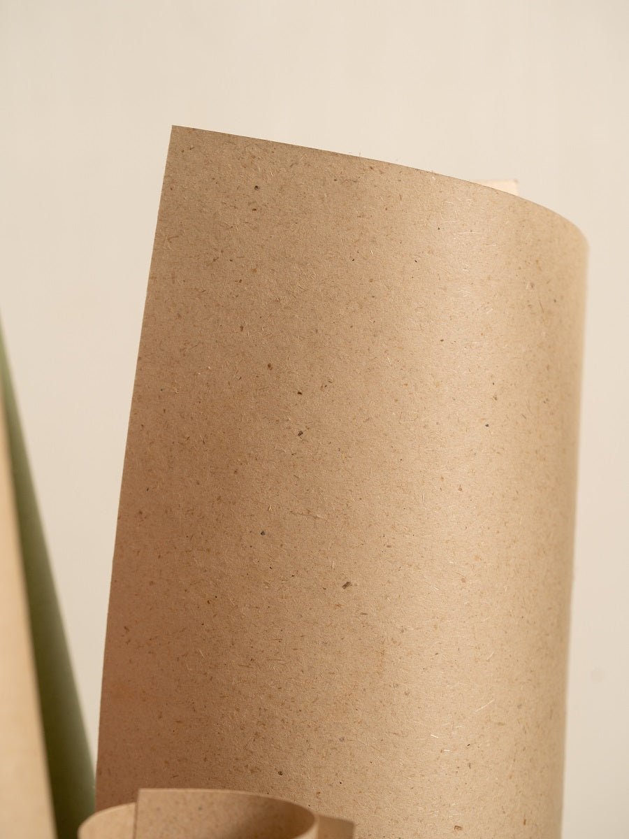 Happy Faces Handmade Banana Paper – Eco-Friendly Craft Sheets – Stationery on Brown Living™. SKU: S24BANPAP228-NB150. Img 3.
