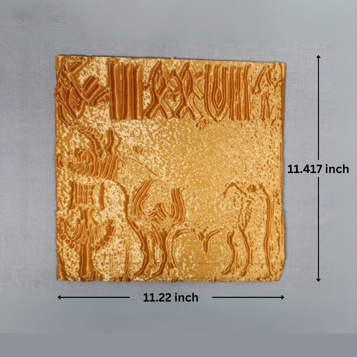 Harappan Steatite – Plant - Based Pure Gold Wall Décor – Home Decor on Brown Living™. SKU: HASTEDPLPGA109. Img 4.