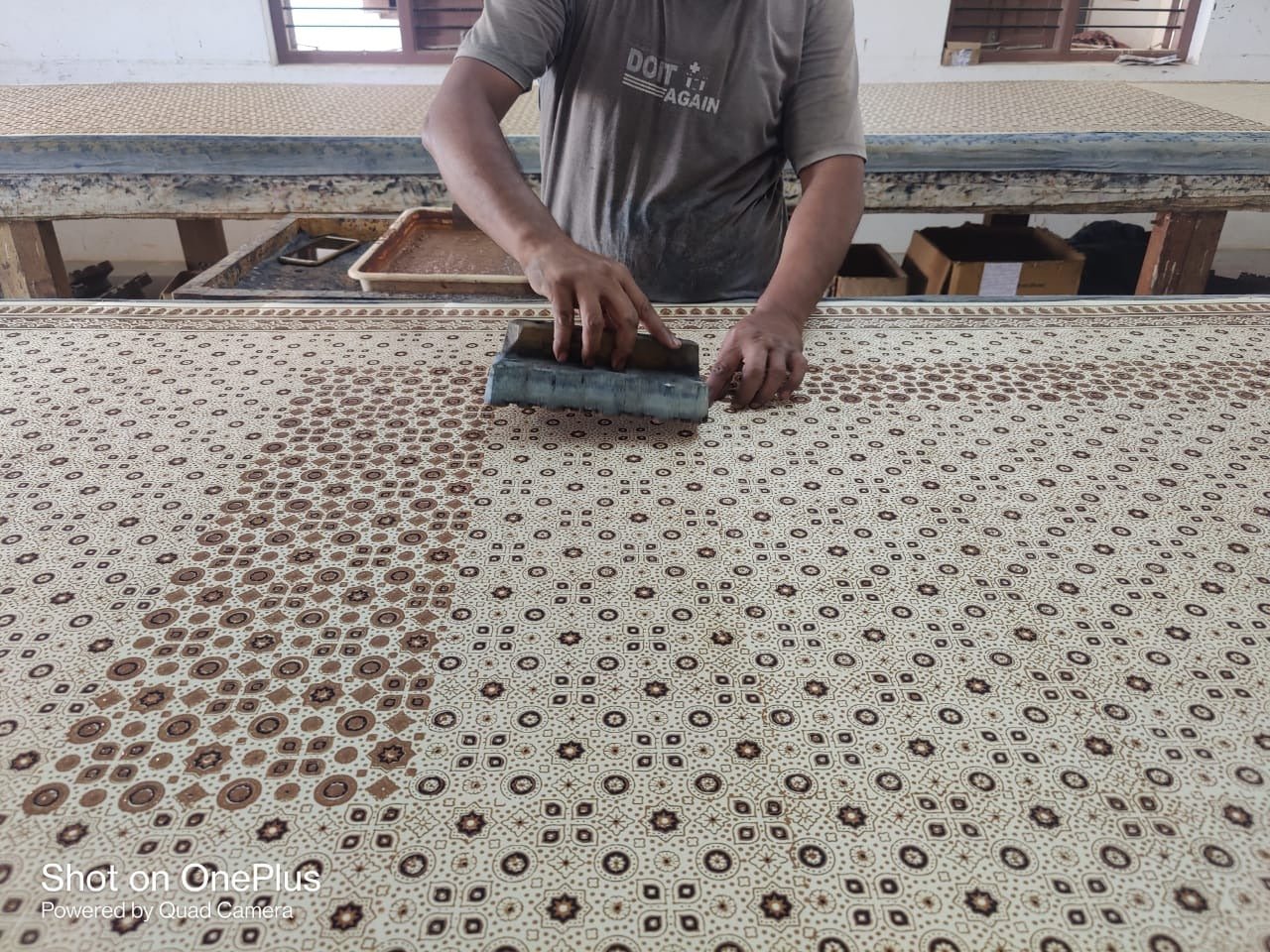 Hari Block Print Fabric Diary | Handcrafted Sustainable Journal – Notebooks & Notepads on Brown Living™. SKU: KA001. Img 4.