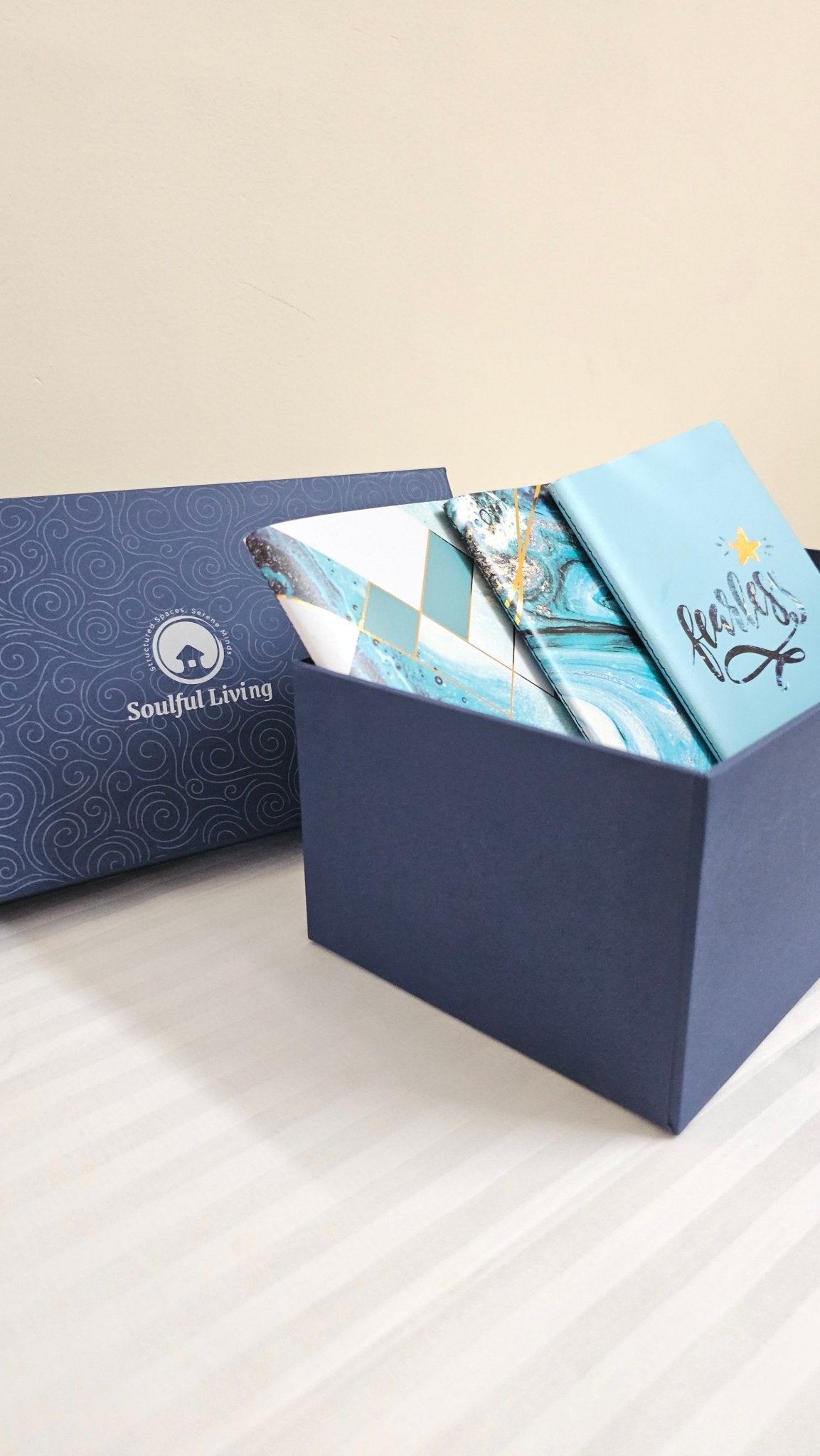 Harmony Vault – Handcrafted Paperboard Storage Box – Home Decor on Brown Living™. SKU: HV - 1155406SB. Img 5.