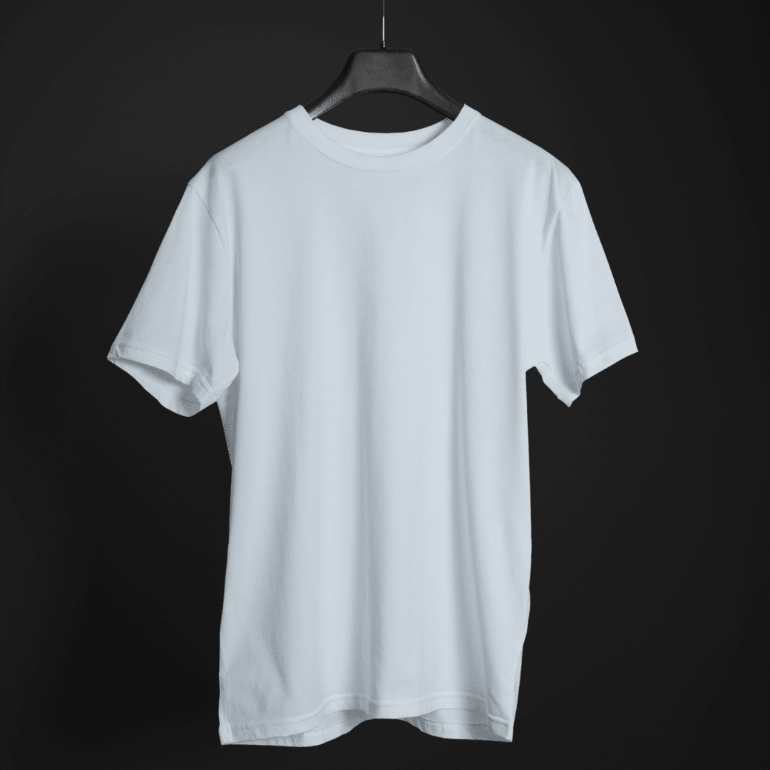 Haze Blue | Hemp T-Shirt | Unisex – Mens T-Shirt on Brown Living™. SKU: HazeBlue-S. Img 3.
